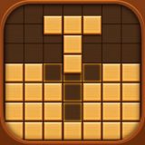 ウッドブロックパズルゲームのアイコン