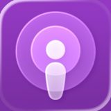 Apple Podcastのアイコン