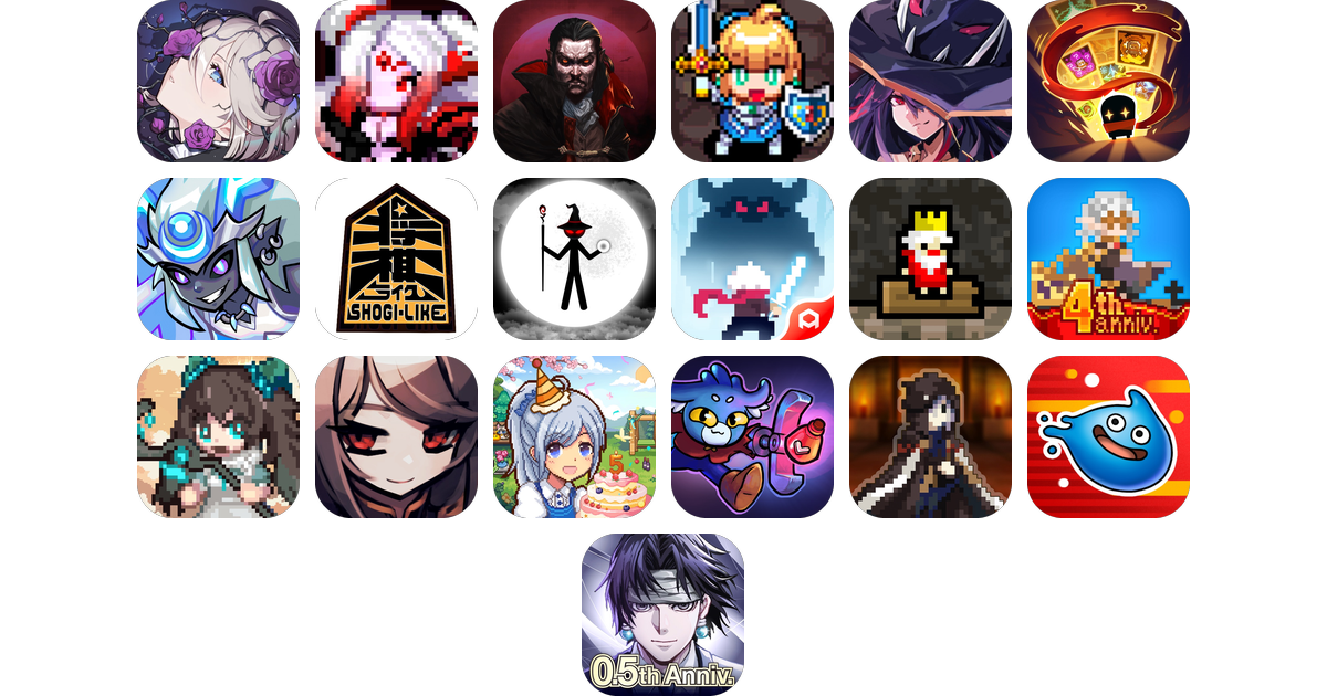 ローグライクアプリおすすめ21選!【特徴を徹底比較】