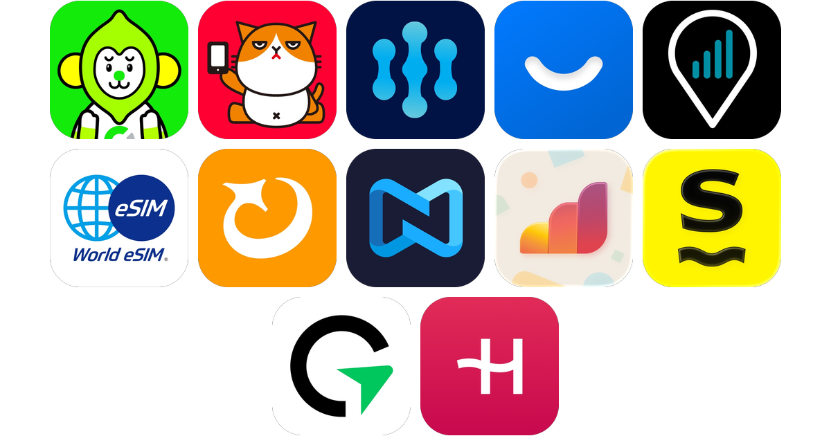 eSIMアプリおすすめ12選！【特徴を徹底比較】