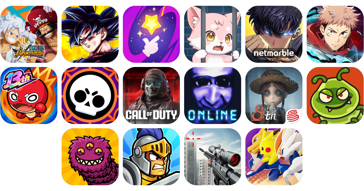 アクションゲームアプリおすすめ16選！【特徴を徹底比較】