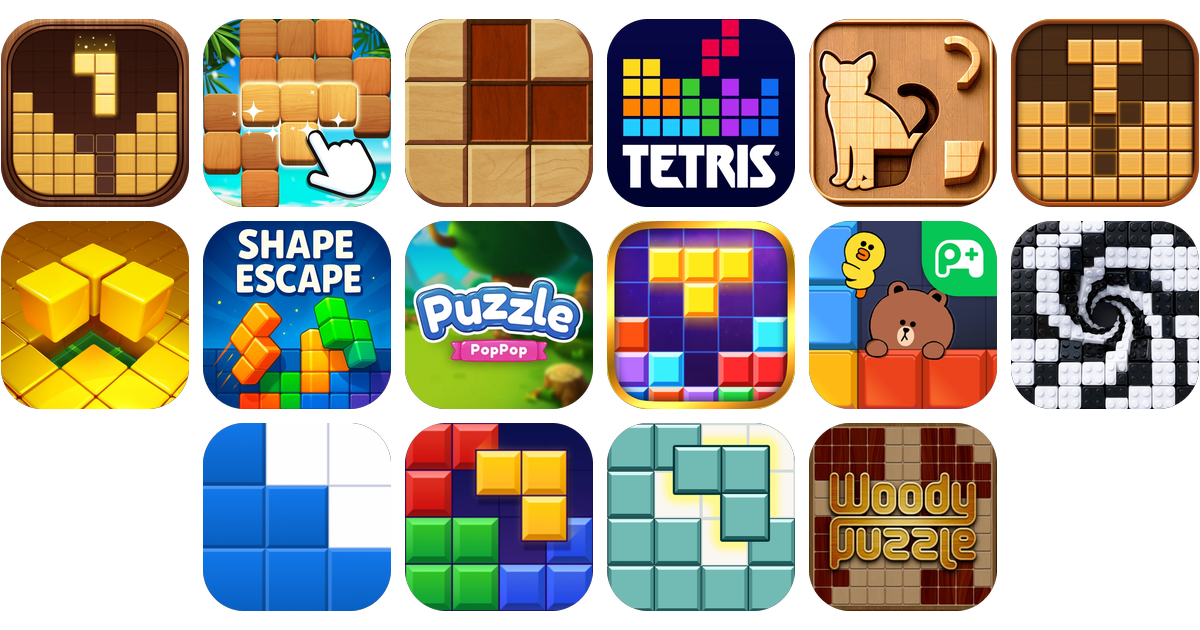 ブロックパズルアプリおすすめ16選!【特徴を徹底比較】