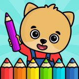 子供向け塗り絵(Bimi Boo)のアイコン