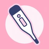シンプル基礎体温のアイコン