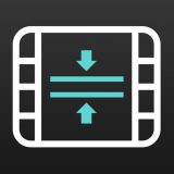 動画やビデオを圧縮のアイコン
