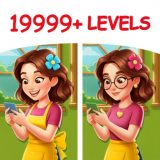 間違い探し、すべての違いを見つけるのアイコン