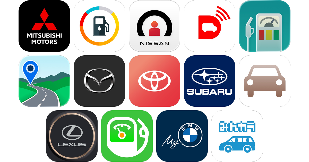 車管理アプリおすすめ14選！【特徴を徹底比較】