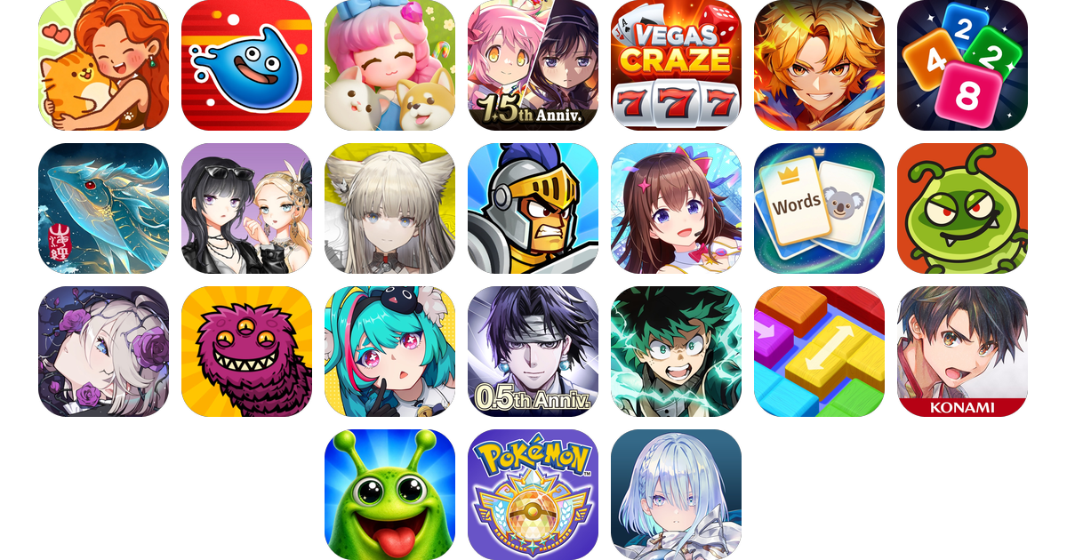 新作ゲームアプリおすすめ24選!【特徴を徹底比較】