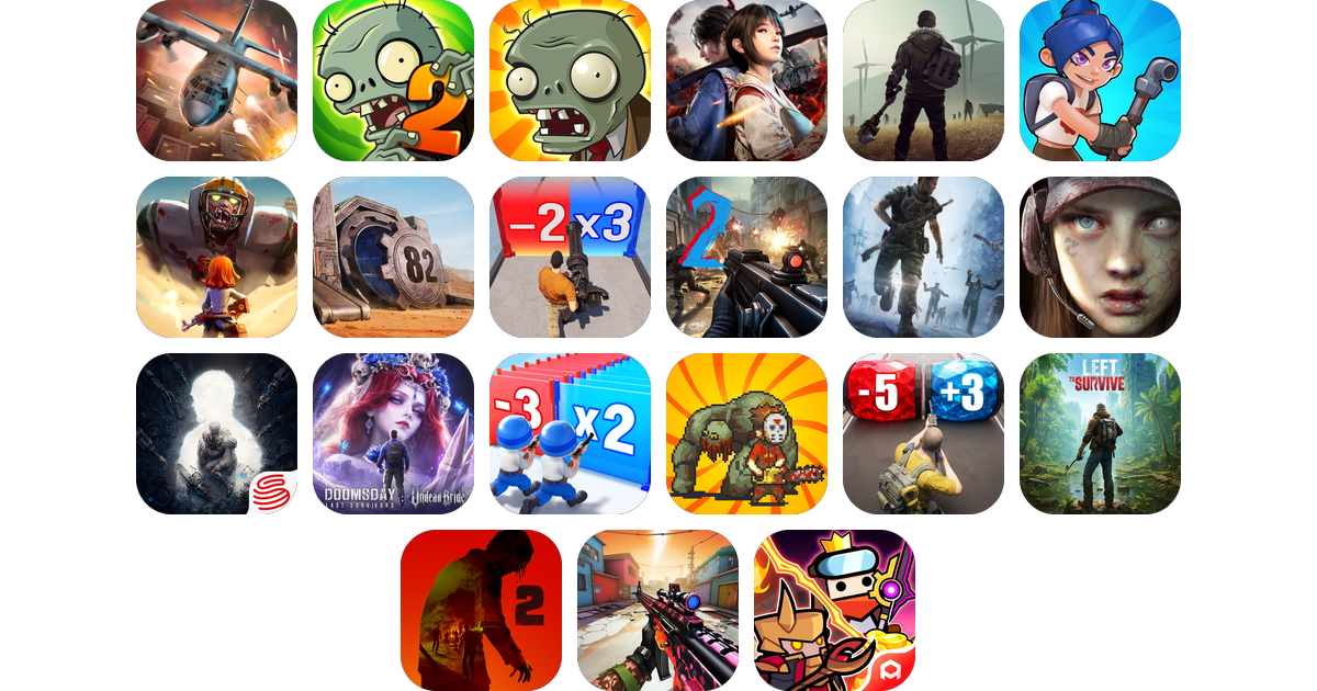 ゾンビゲームアプリおすすめ21選！【特徴を徹底比較】
