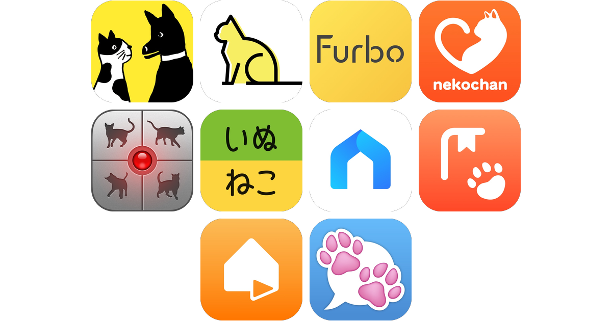 猫アプリおすすめ10選！【特徴を徹底比較】